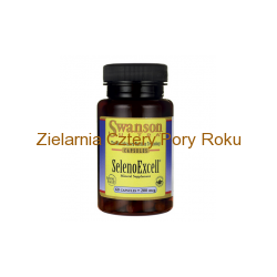 Selenoexcell Naturalny selen Drożdże wzbogacone w selen 200mcg 60 kapsułek